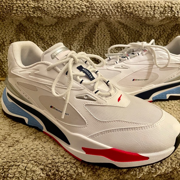 Puma Other - EEUC Men's Puma BMW M Motorsports RS-Fast Sneakers Tennis Shoes US Size 12